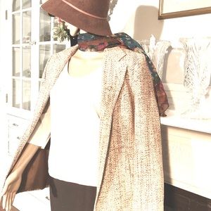 Silk Multicolor Blazer, from Orvis, Lightly Used